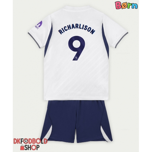 Tottenham Hotspur Richarlison #9 Hjemmebanesæt Børn 2026-27 Kort ærmer (+ korte bukser)